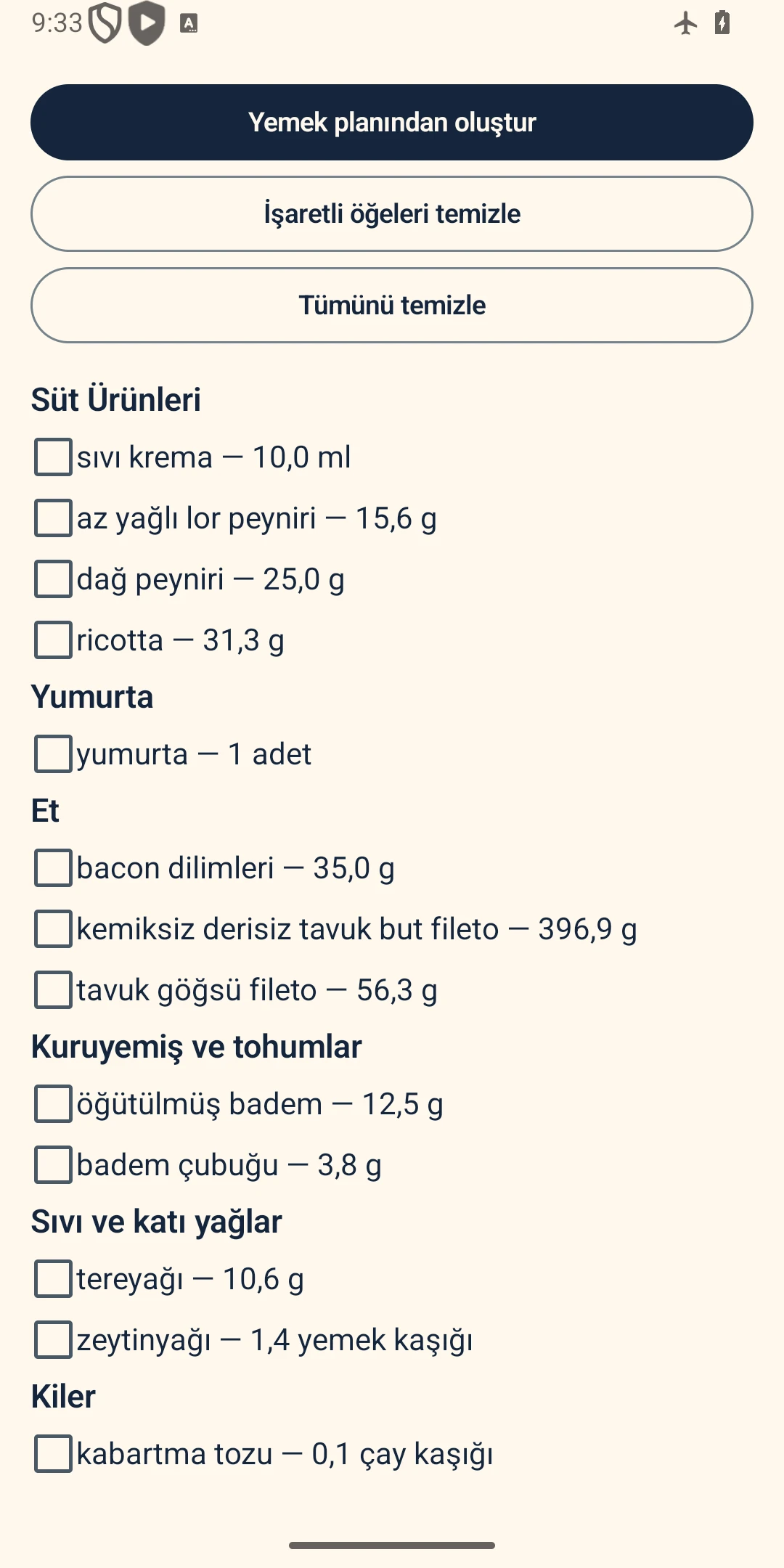 Alışverişini tamamla