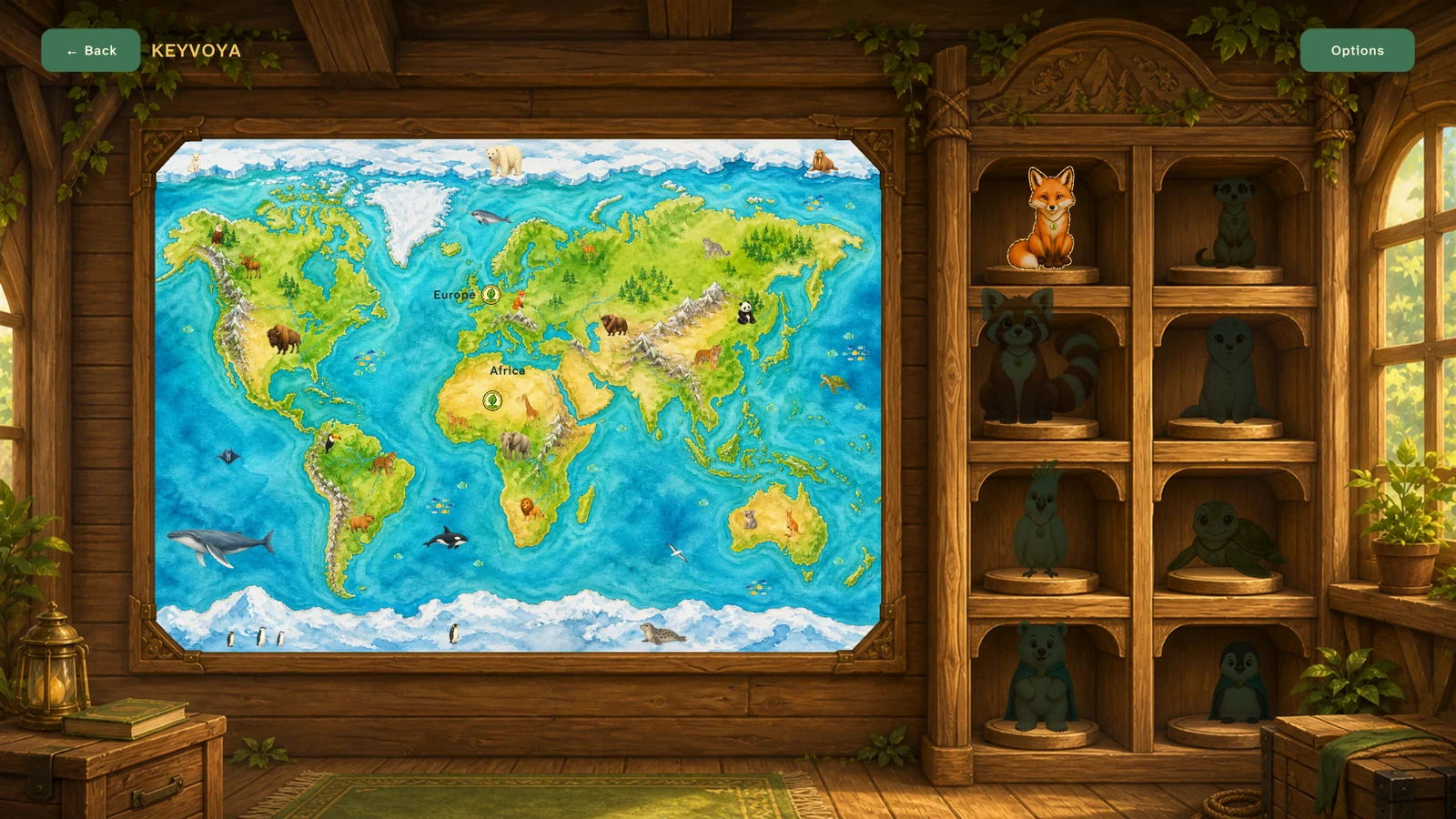A world that grows with you